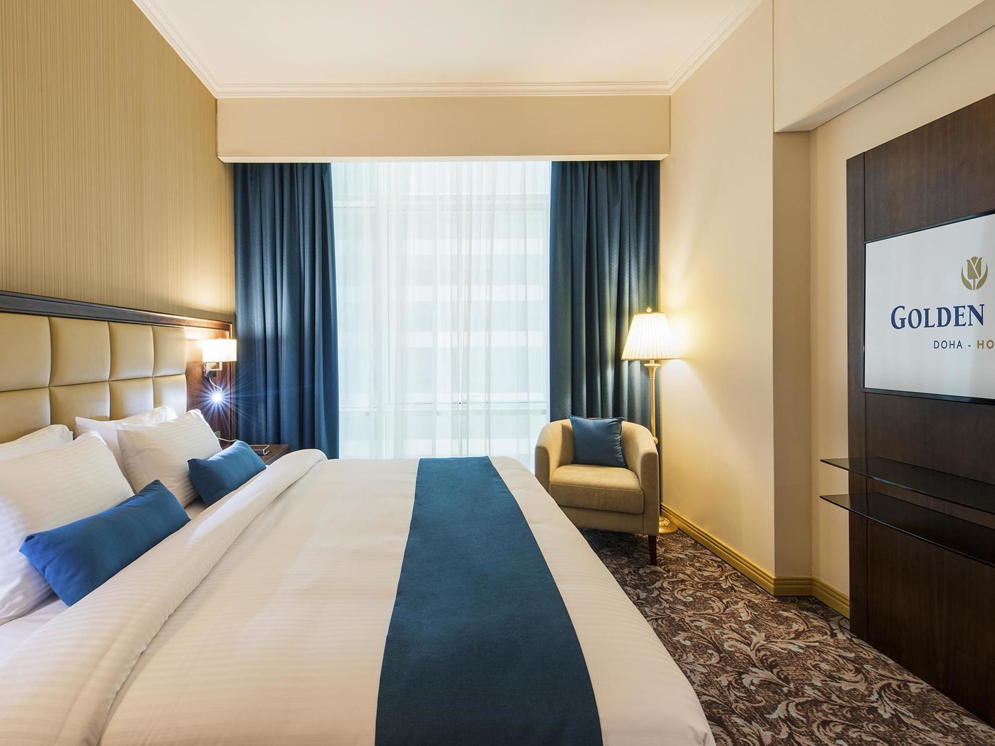 Golden Tulip Doha Hotel Exteriör bild Deluxe Room